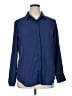 Mossimo 100% Polyester Blue Long Sleeve Blouse Size XL - photo 1