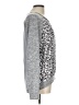 Kut from the Kloth 100% Rayon Animal Print Gray Pullover Sweater Size L - photo 4