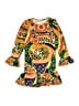 Lands' End Print Orange Dress Size 6 - photo 1