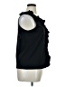Chaps 100% Cotton Black Sleeveless Blouse Size XL - photo 4