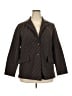 Cleveland Street Stripes Brown Blazer Size 18 - photo 1