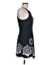 Maje 100% Polyester Graphic Blue Casual Dress Size EU (FR) 38 / US 6 - photo 4
