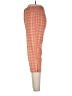 Erika Plaid Orange Casual Pants Size 10 - photo 5