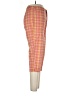 Erika Plaid Orange Casual Pants Size 10 - photo 4