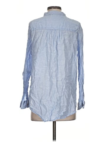 Sigrid Olsen Long Sleeve Button-Down Shirt (view 2)