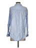 Sigrid Olsen 100% Linen Blue Long Sleeve Button-Down Shirt Size S - photo 2