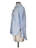 Sigrid Olsen 100% Linen Blue Long Sleeve Button-Down Shirt Size S - photo 5