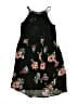 Art Class 100% Rayon Floral Black Dress Size M (kids) - photo 1