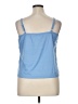 Christopher & Banks 100% Polyester Blue Tank Top Size XL - photo 2