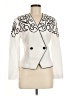 Leslie Fay Graphic White Jacket Size 6 - photo 1