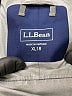 L.L.Bean 100% Nylon Color Block Blue Raincoat Size 18 - photo 6