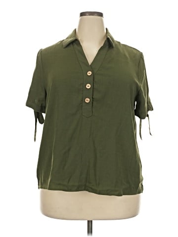 Haute Monde Short Sleeve Blouse (view 1)
