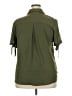 Haute Monde 100% Polyester Green Short Sleeve Blouse Size 2X - photo 2