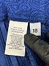 Unbranded 100% Polyester Solid Blue Formal Skirt Size 18 - photo 4