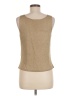 Apostrophe Gold Sleeveless Top Size M - photo 2
