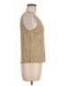 Apostrophe Gold Sleeveless Top Size M - photo 4
