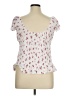 Lovesick 100% Cotton White Short Sleeve Top Size 1X Plus (1) - photo 2