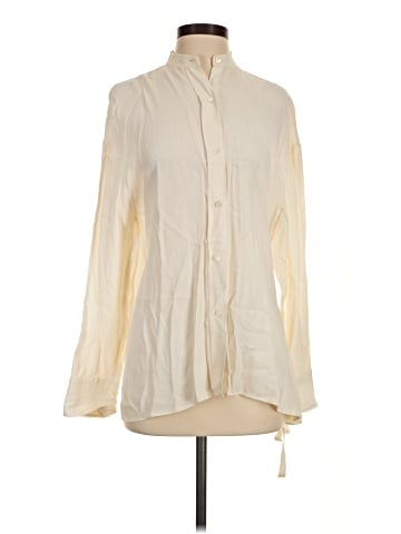 Helmut Lang Long Sleeve Blouse (view 1)