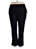 Tribal Solid Black Active Pants Size 22 - photo 1