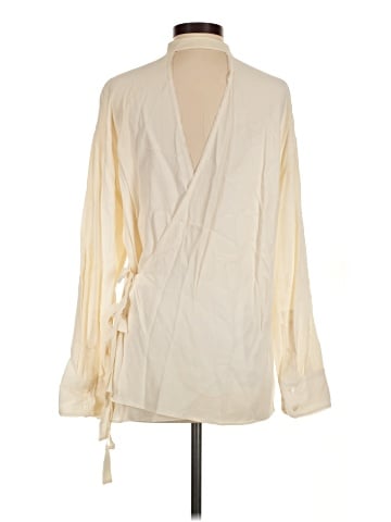 Helmut Lang Long Sleeve Blouse (view 2)