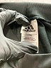 Adidas 100% Polyester Black Track Pants Size 14 - photo 7