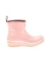 Hunter Solid Pink Rain Boots Size 8 - photo 1