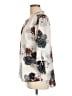 Daniel Rainn 100% Polyester Floral Ivory 3/4 Sleeve Blouse Size L - photo 5