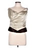 Impressions 100% Polyester Ivory Sleeveless Blouse Size 14 - photo 1