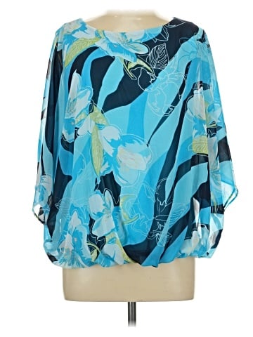JM Collection Long Sleeve Blouse (view 1)