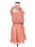 Sequin Hearts 100% Polyester Orange Cocktail Dress Size S - photo 4