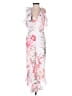 River Island 100% Polyester White Ivory Jumpsuit Size 6 - photo 1
