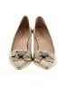 Prada 100% Patent Leather Ivory Patent Leather Pumps Size EU 40 - photo 2