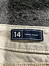 Gap 100% Cotton Tan Jeans Size 14 - photo 5