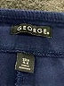 George Solid Blue Active Pants Size 4 - 6 - photo 7