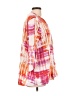 Ali Miles 100% Linen Tie-dye White Jacket Size L - photo 4