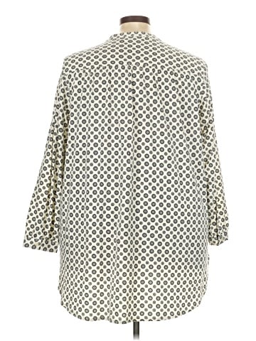Lands' End Long Sleeve Button-Down Shirt (view 2)