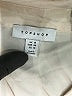 Topshop 100% Viscose Solid Ivory Long Sleeve Button-Down Shirt Size 14 - photo 7