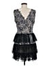 BCBGMAXAZRIA 100% Polyester Black Cocktail Dress Size 8 - photo 2