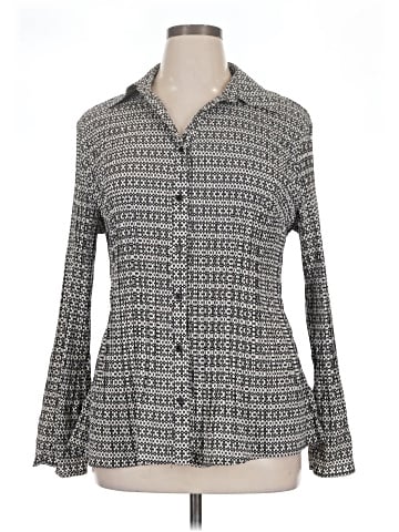 Fred David Long Sleeve Blouse (view 1)