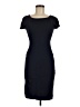 Three Dots Solid Black Cocktail Dress Size M - photo 1