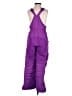 Lands' End Purple Snow Pants With Bib Size 10 - photo 2