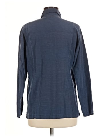 Bogari Long Sleeve Silk Top (view 2)