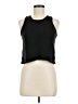 Francesca's Black Sleeveless T-Shirt Size M - photo 1