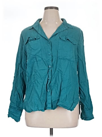 Velvet Heart Long Sleeve Button-Down Shirt (view 1)