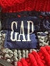 Gap 100% Cotton Stripes Red Turtleneck Sweater Size M - photo 7