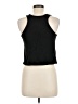 Francesca's Black Sleeveless T-Shirt Size M - photo 2