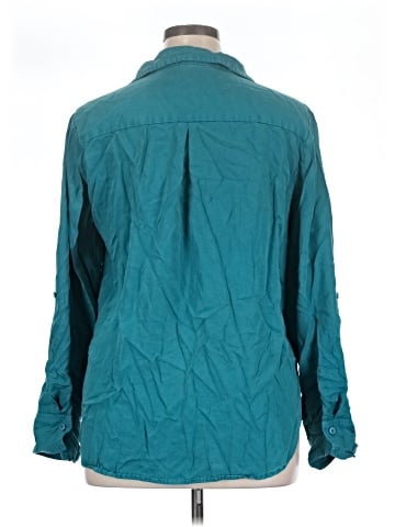 Velvet Heart Long Sleeve Button-Down Shirt (view 2)