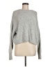 Topshop Solid Gray Pullover Sweater Size 8 - photo 1