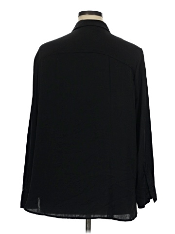 DKNY Long Sleeve Blouse (view 2)