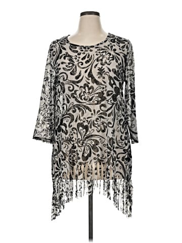 Travelers by Chico's 3/4 Sleeve Blouse (view 1)